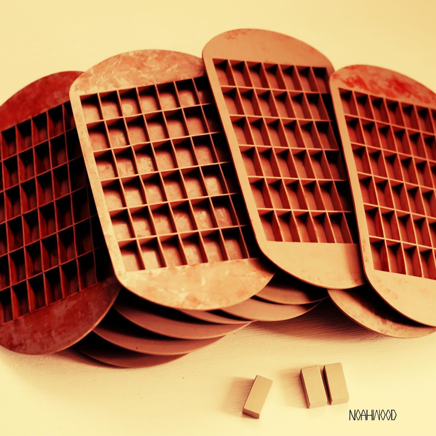 Mini diapasón de ladrillo rojo sinterizado a escala 17, obstáculos Park Brick Pro Mini modelo serie de ladrillos de pared (estándar