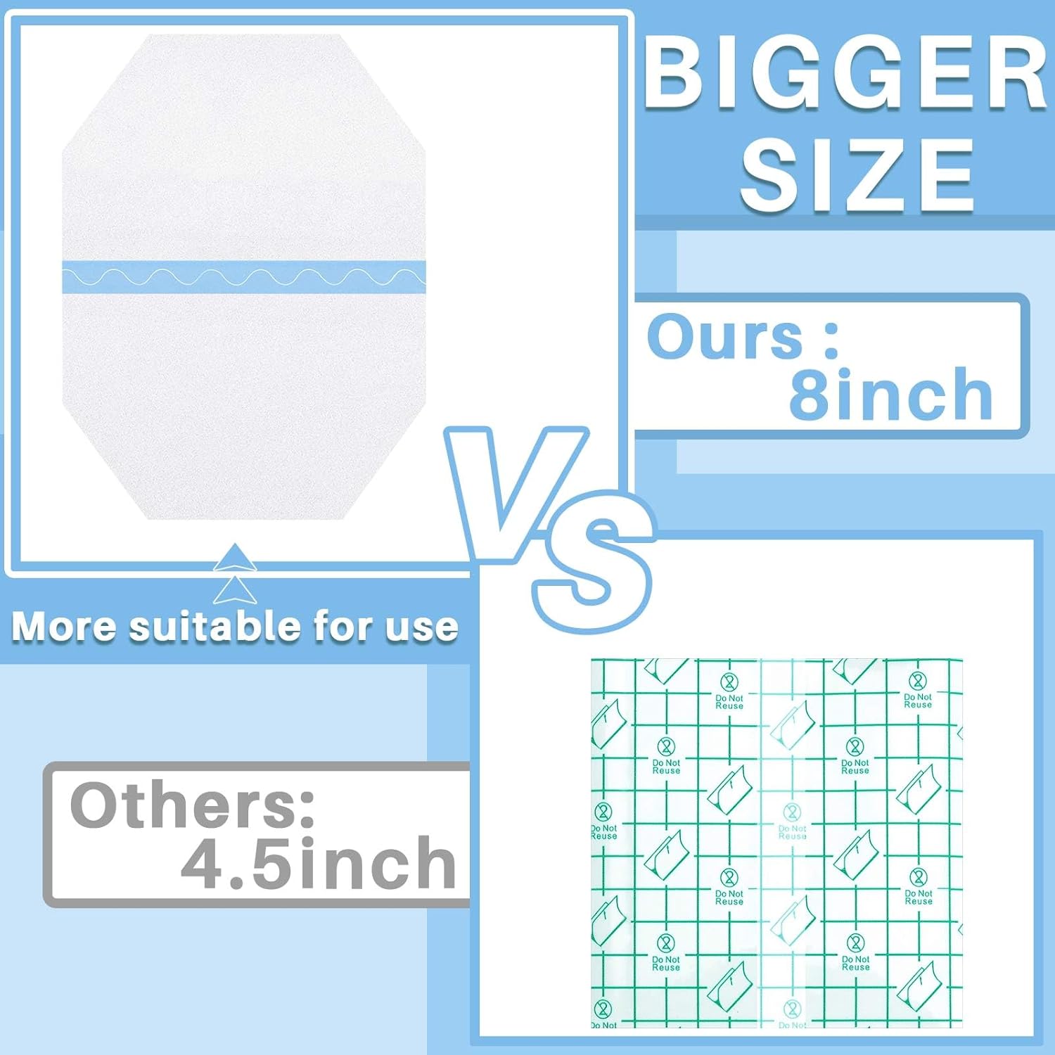 50 cintas octágonas para levantar muslos, cinta invisible para muslos, cinta adhesiva transparente para celulitis, para mujeres y niñas, para