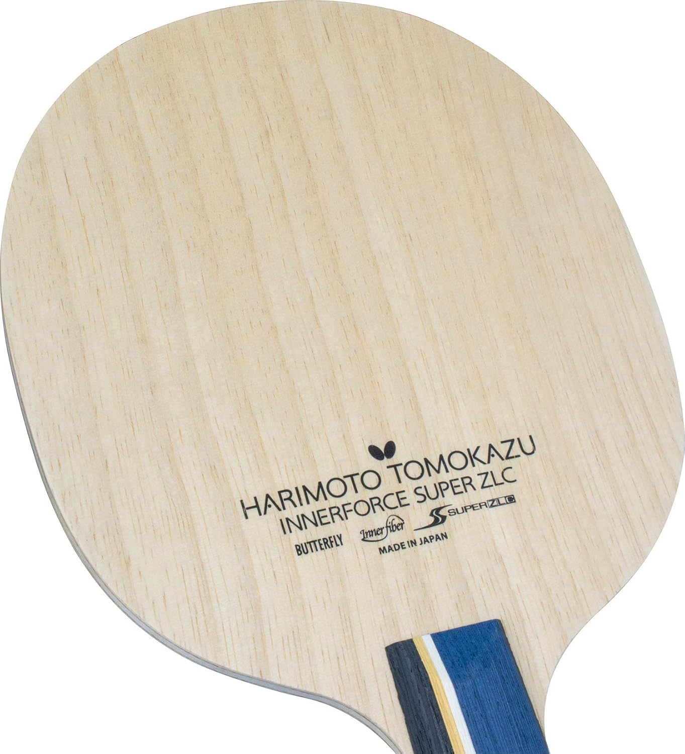 Butterfly Harimoto Innerforce Super ZLC CS – Cuchilla de tenis de mesa  Hoja de fibra de carbono Super ZLC  Hoja profesional de tenis de mesa  Mango