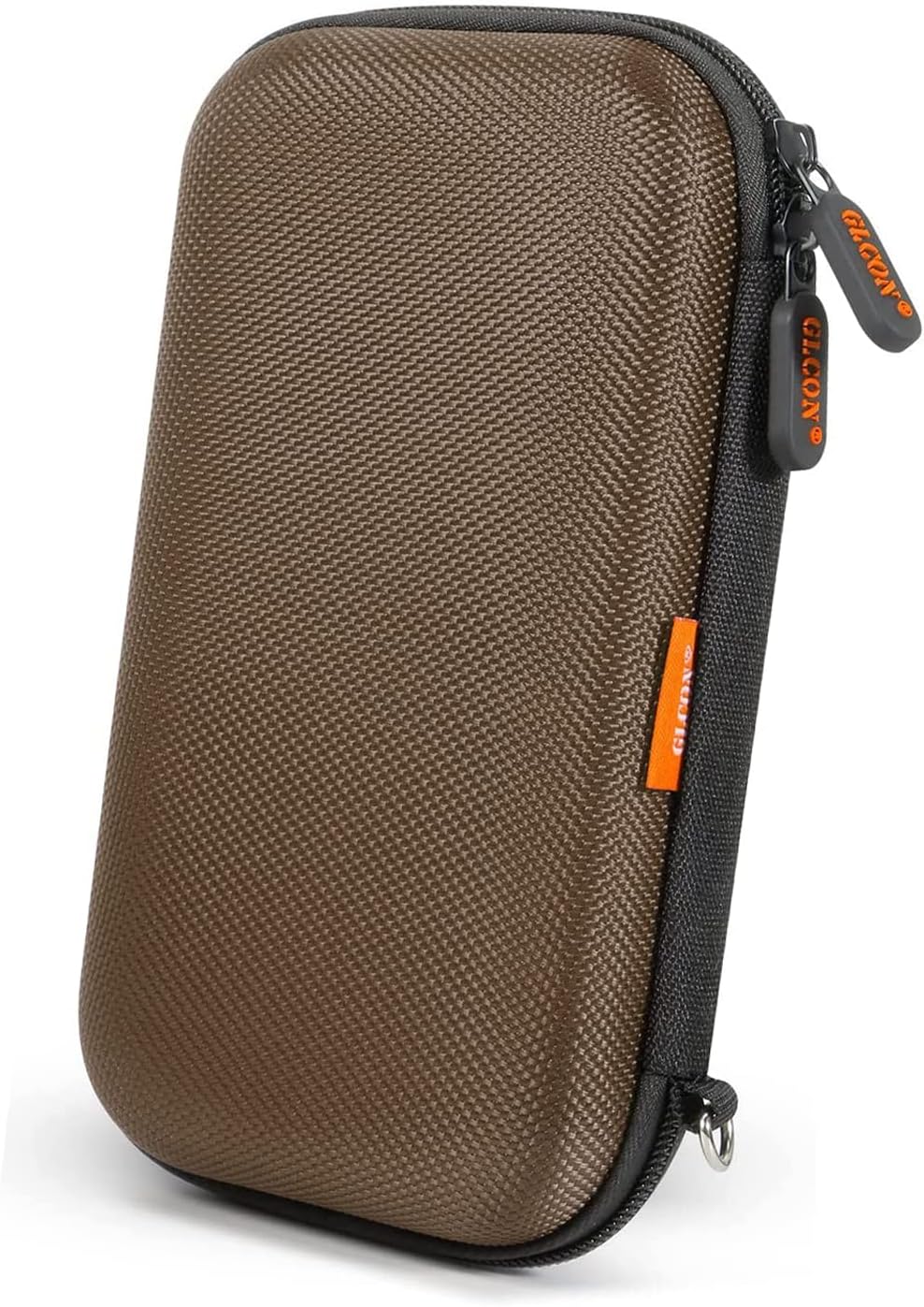GLCON Estuche electrónico organizador de cables de viaje a prueba de golpes, funda de transporte dura de EVA para banco de energía, disco duro,