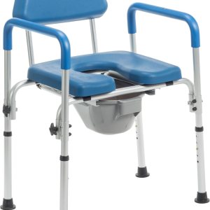 Journey SoftSecure Silla cómoda 3 en 1 – Silla de baño 3 en 1 – Silla de tocador con brazos y cubeta – Asiento de inodoro elevado y silla de ducha – Journey SoftSecure Silla cómoda 3 en 1 – Silla de baño 3 en 1 – Silla de tocador con brazos y cubeta – Asiento de inodoro elevado y silla de ducha –