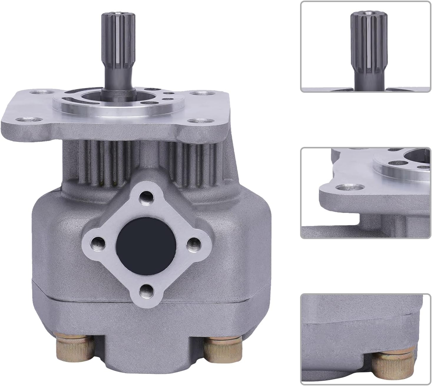 Bomba de engranajes hidráulica 38240-76100, bomba hidráulica para tractor Kubota L235, L275, L2402, L2602, L4202, Mitsubishi Tractor MT250, MT300D