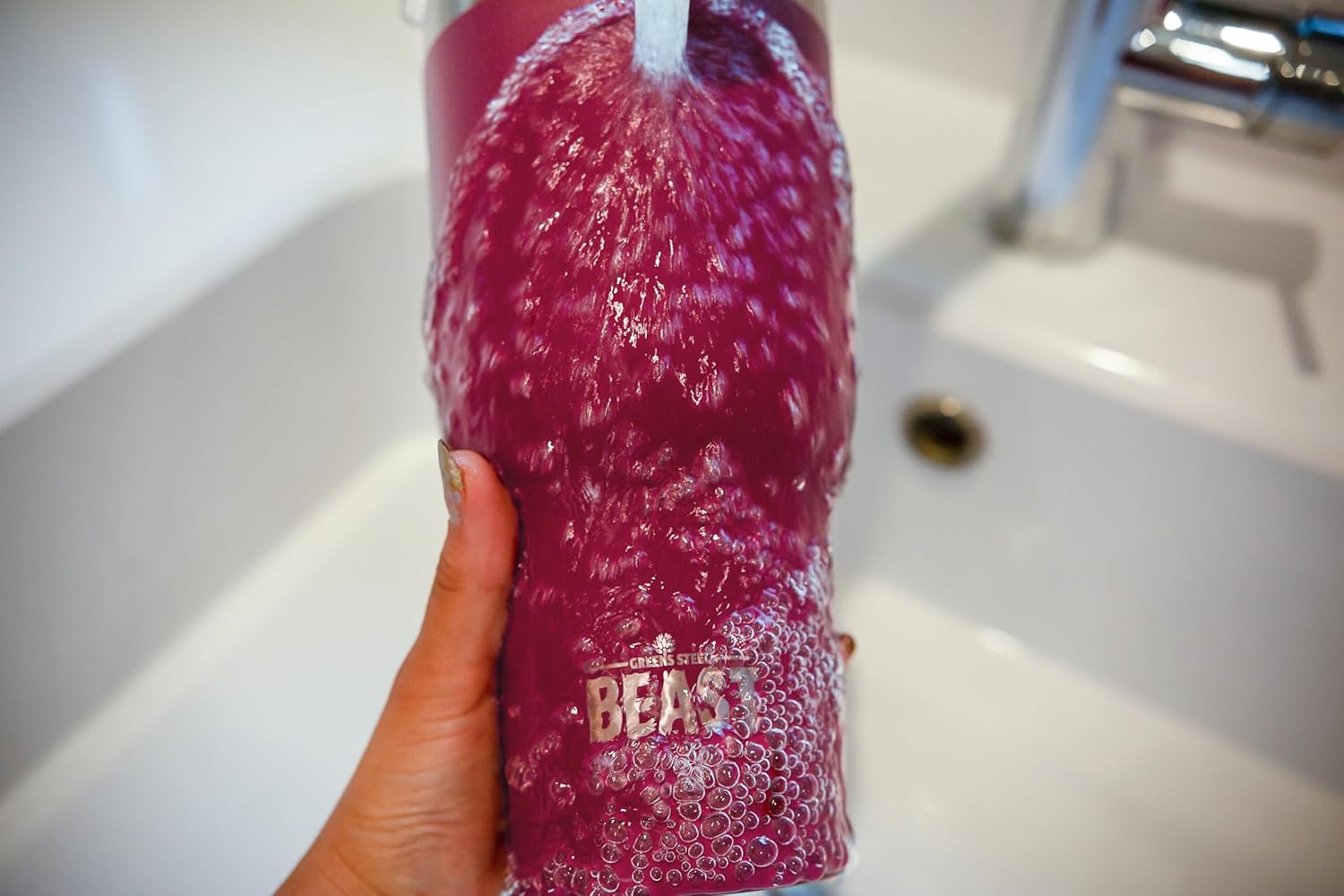 Greens Beast – Vaso de acero inoxidable con aislamiento al vacío para café, taza de hielo, doble pared, frasco de viaje