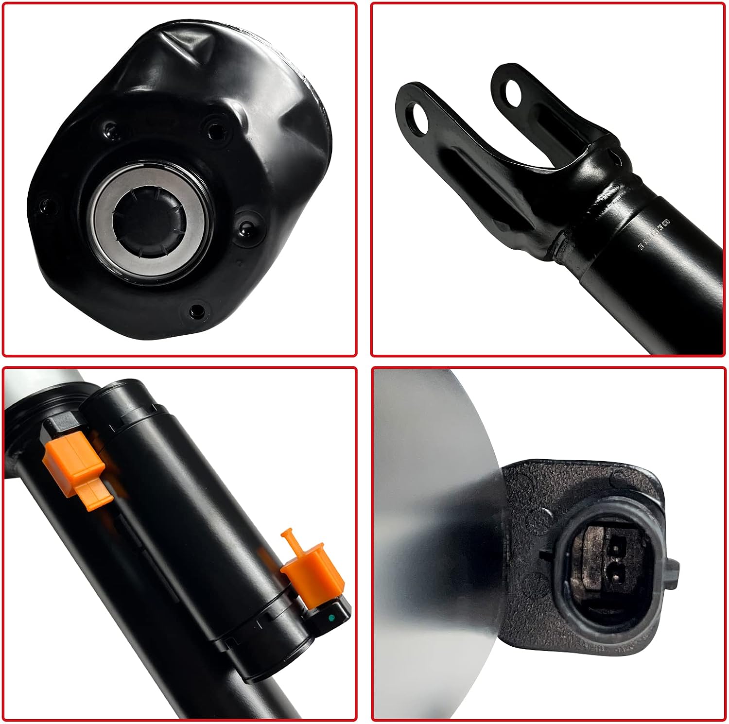 VIGOR Amortiguador de aire delantero derecho con EDC compatible con BMW Serie 7 2016-2022 G11 G12 740 745 750 760 2WD Car Air Strut OEM Reemplazar