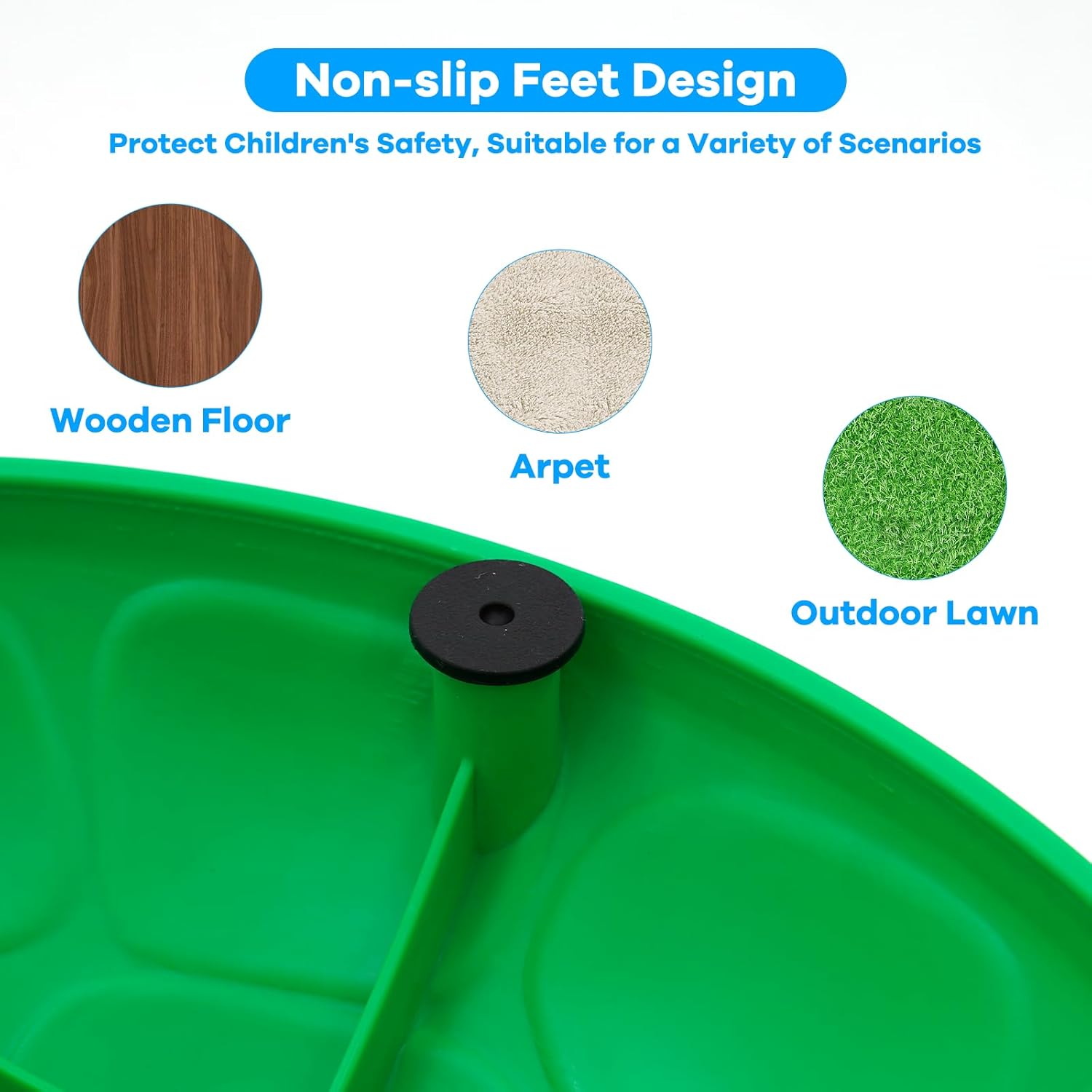 Eapura Juego de 11 piedras de equilibrio antideslizantes para niños, bloques de equilibrio para interiores y exteriores, equipo de fitness para