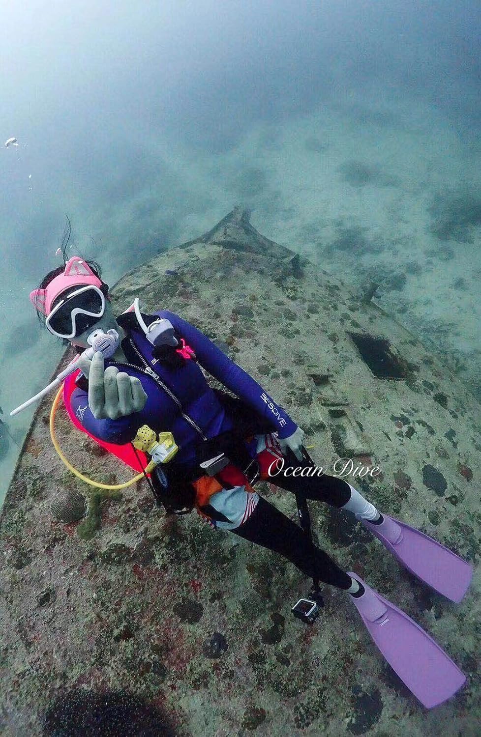 Diadema de buceo rosa gato gatito 0.079in neopreno capucha para mujeres jóvenes cubierta de la cabeza de buceo, surf banda térmica para el pelo para