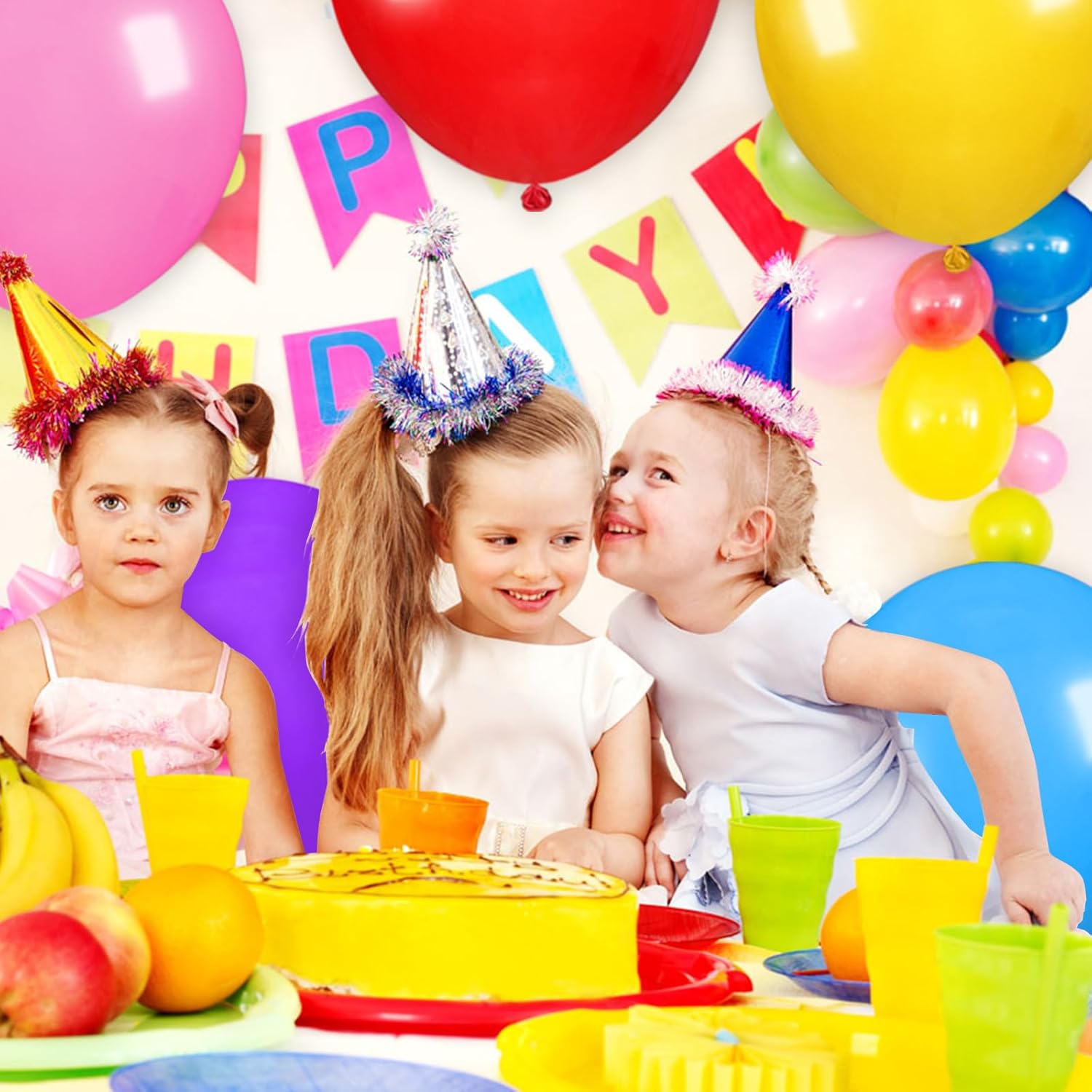 KAWKALSH 32 globos grandes surtidos, globos de látex grandes de 18 pulgadas, globos gigantes resistentes para decoraciones de cumpleaños, bodas,