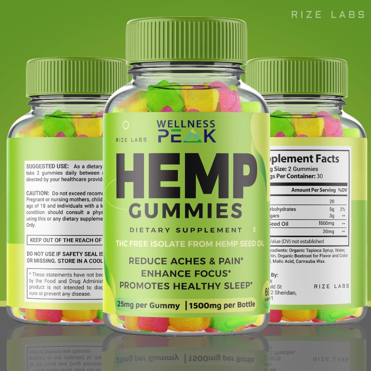 Wellness PeakGummies, suplemento Wellness Peak de máxima fuerza, gomitas de cáñamo Wellness Peak mezcla de pemio, gomitas Wellness Peak, fórmula