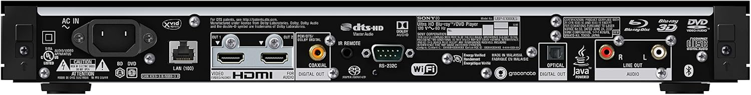 Sony UBPX1000ES 4K Ultra HD Reproductor de discos Blu-Ray