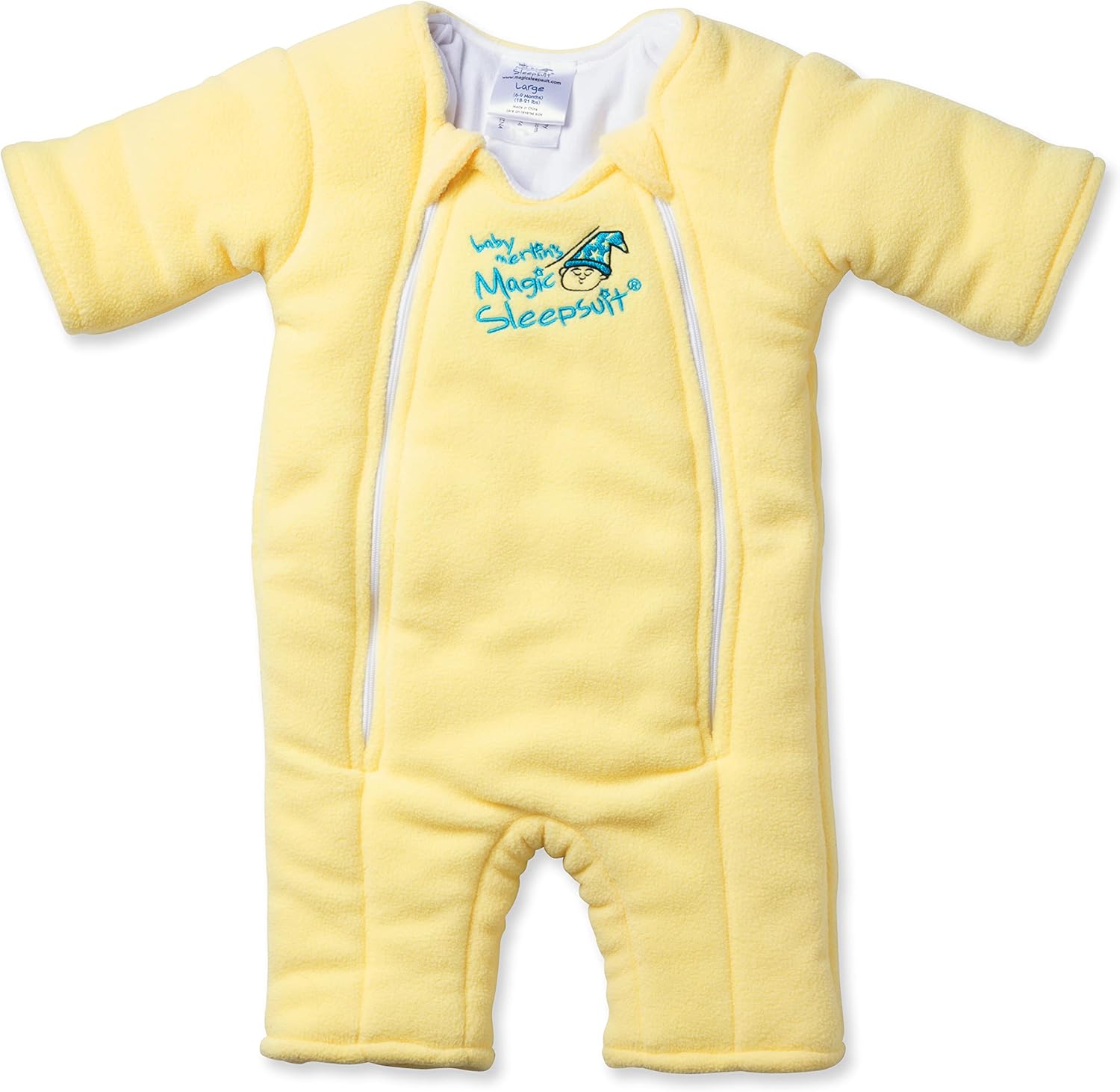 Baby Merlin’s Magic Merlin – Pijama de microforro polar para bebé de transición – Traje de dormir para bebés de 3 a 6 meses y 6 a 9 meses