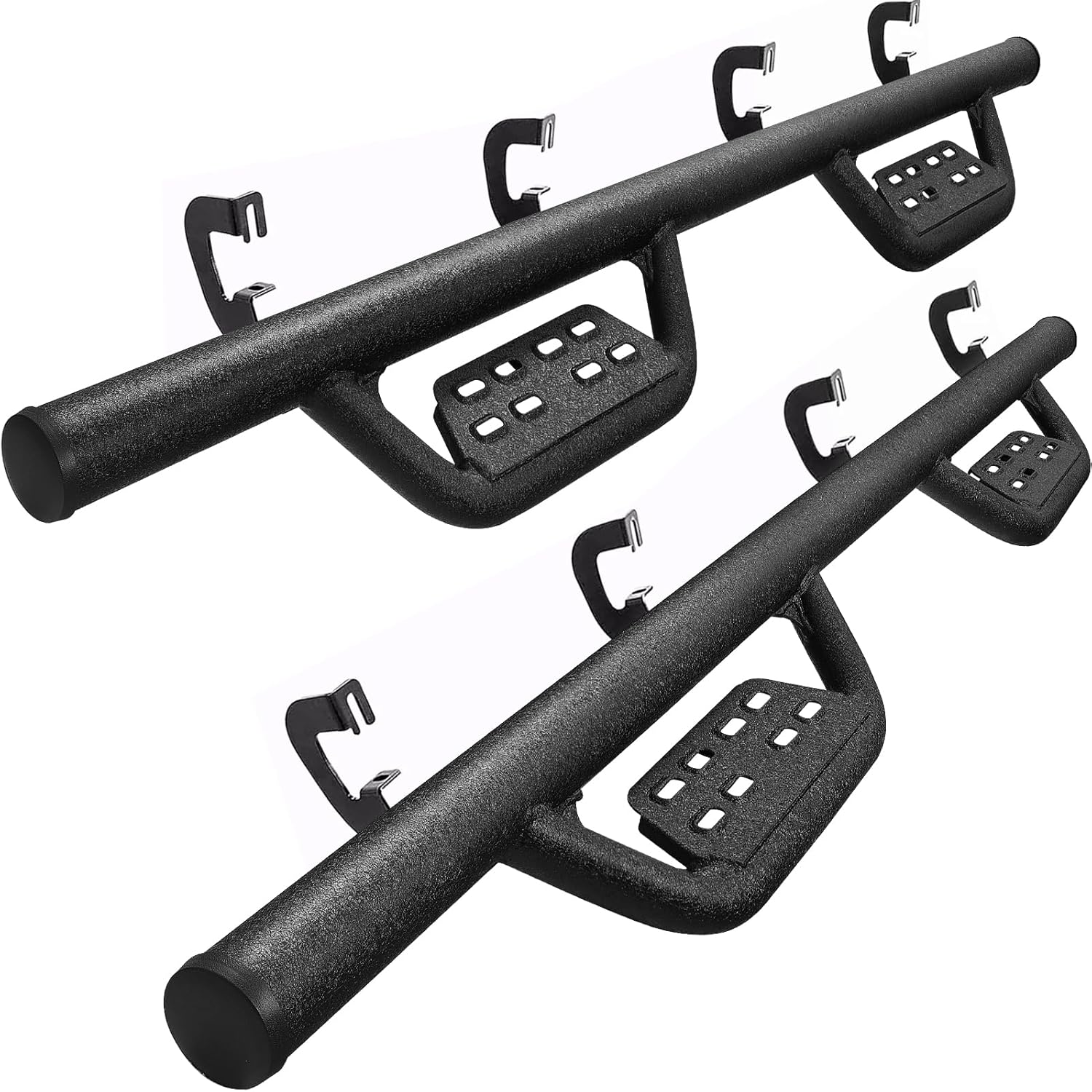 Barras de paso laterales compatibles con Chevy Silverado 2007-2018 y GMC Sierra 1500 2500HD 3500HD (incluye 2019 1500 LD)  2019 2500HD 3500HD.