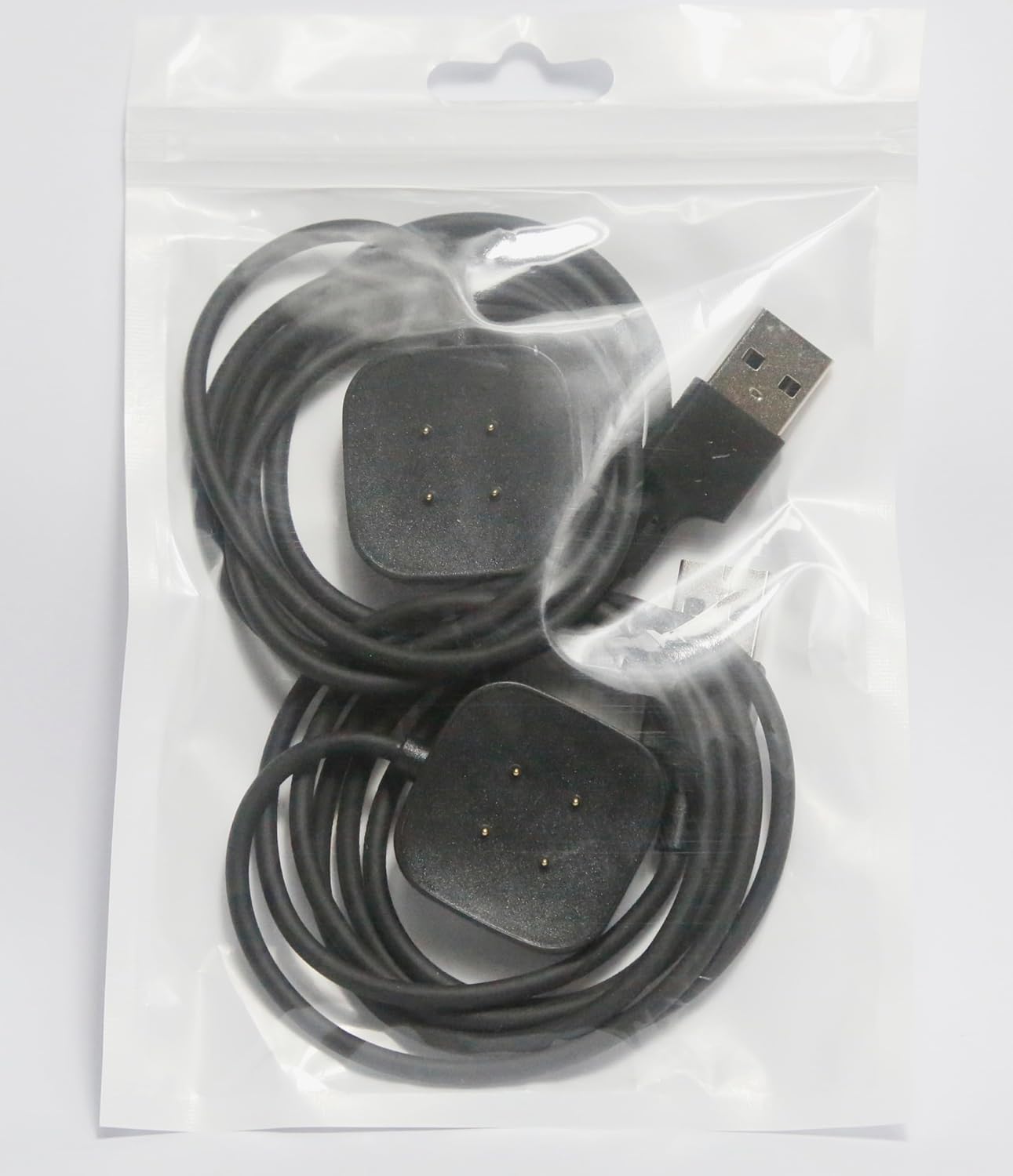 Bicmice Compatible con Fitbit Sense y Versa 3 Charger Cable de carga de repuesto para Sense 2, Sense, Versa 4, Versa 3 Smartwatch de 3.3 pies, cable