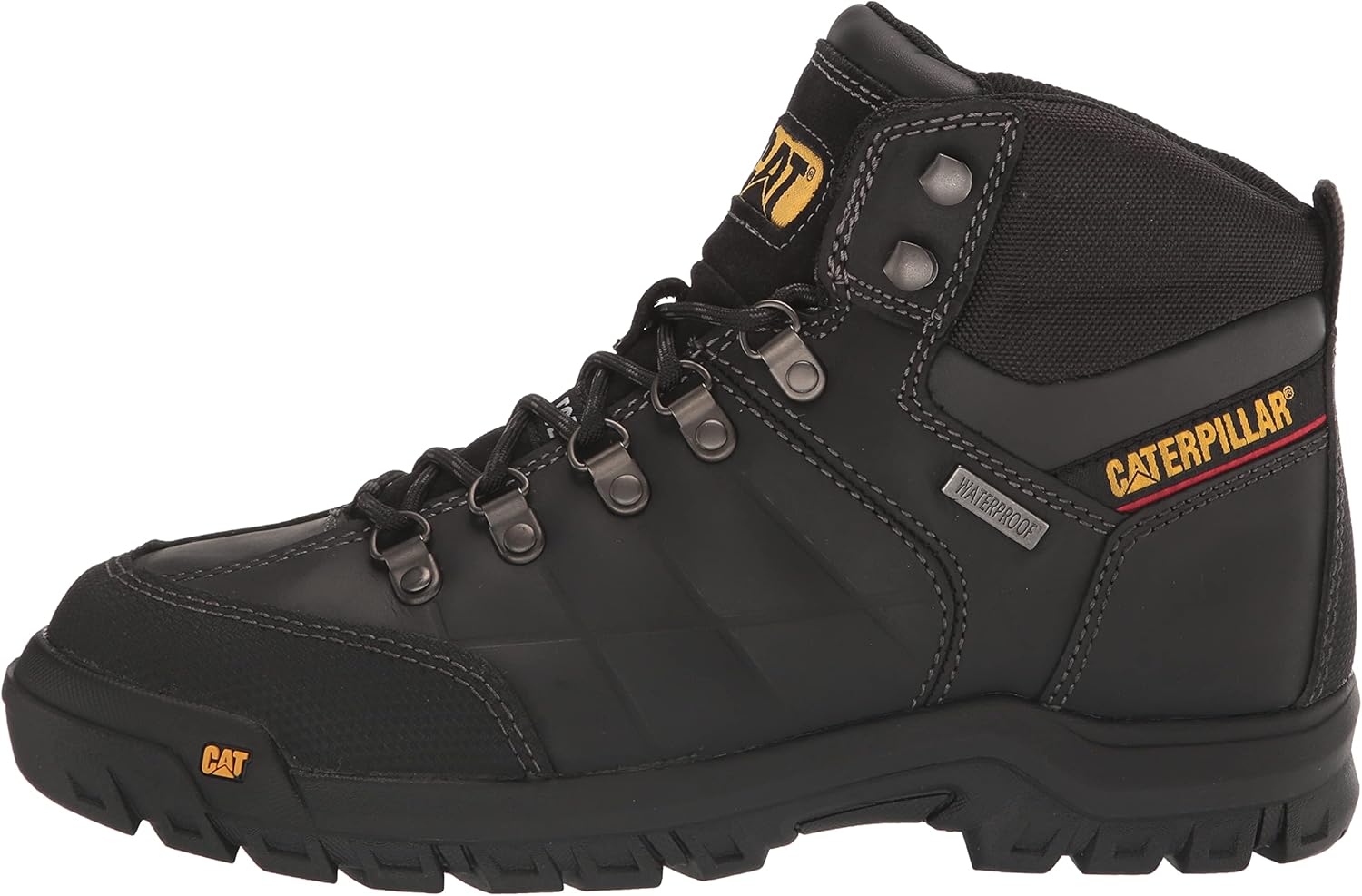 CAT – Botas de trabajo impermeables con punta de acero para hombre