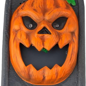 Decoraciones de timbre de Halloween, timbre de calabaza de casa encantada, decoraciones de Halloween aterradoras con sonidos espeluznantes para Decoraciones de timbre de Halloween, timbre de calabaza de casa encantada, decoraciones de Halloween aterradoras con sonidos espeluznantes para
