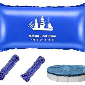 Almohadas de piscina para piscinas sobre el suelo Kit de almohadas de aire para cubierta de piscina de 4 x 8 pies PVC ultra grueso y resistente al Almohadas de piscina para piscinas sobre el suelo Kit de almohadas de aire para cubierta de piscina de 4 x 8 pies PVC ultra grueso y resistente al