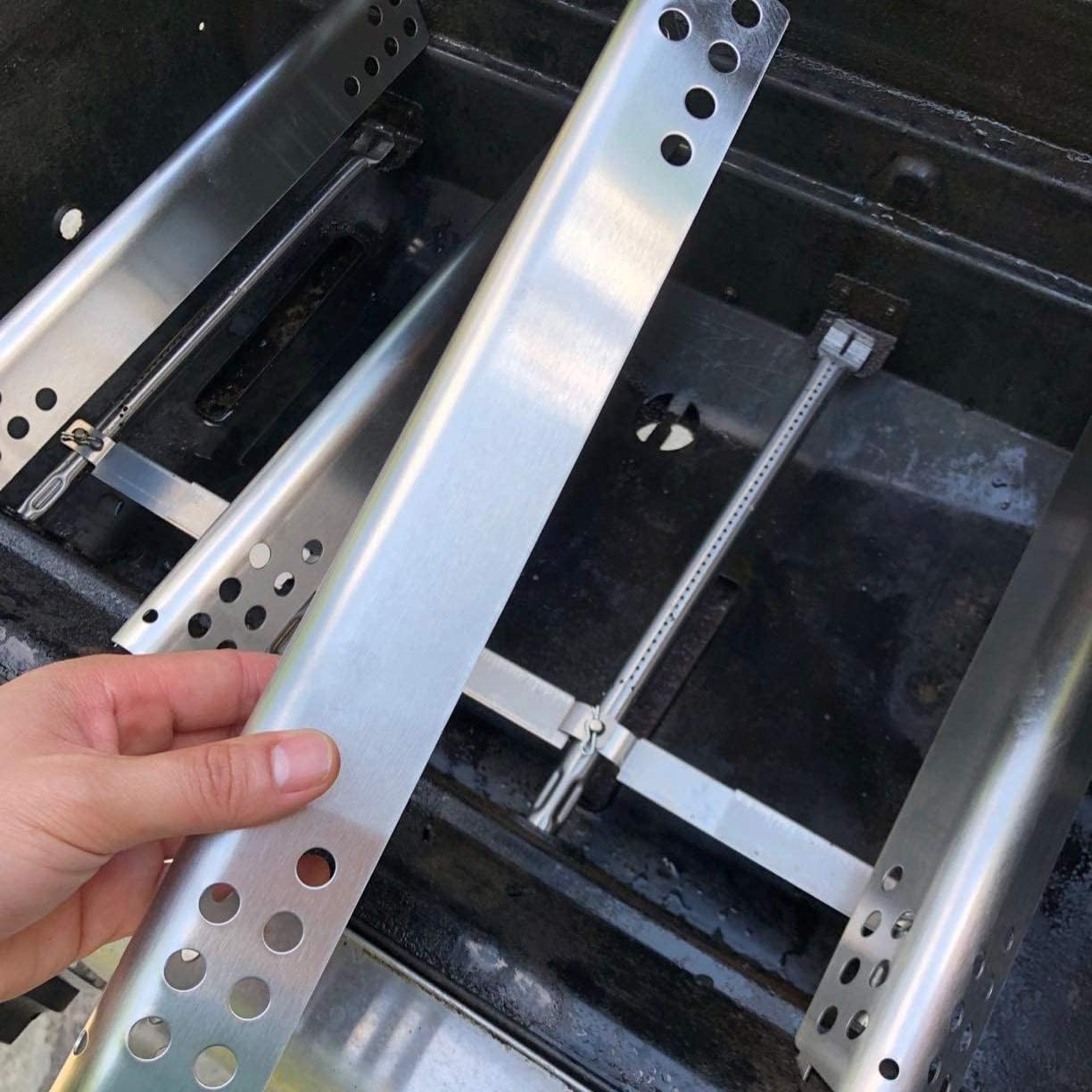 Criditpid Piezas de repuesto para parrilla Charbroil Advantage 6 Burner 463240115, 463235815, Charbroil 463344015, 463432215, 463343015. Tubo de