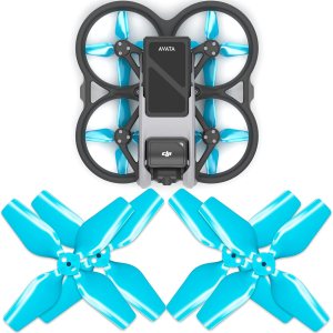 Master Airscrew Hélices de actualización de 4 cuchillas para DJI Avata – Azul, 4 piezas Master Airscrew Hélices de actualización de 4 cuchillas para DJI Avata – Azul, 4 piezas