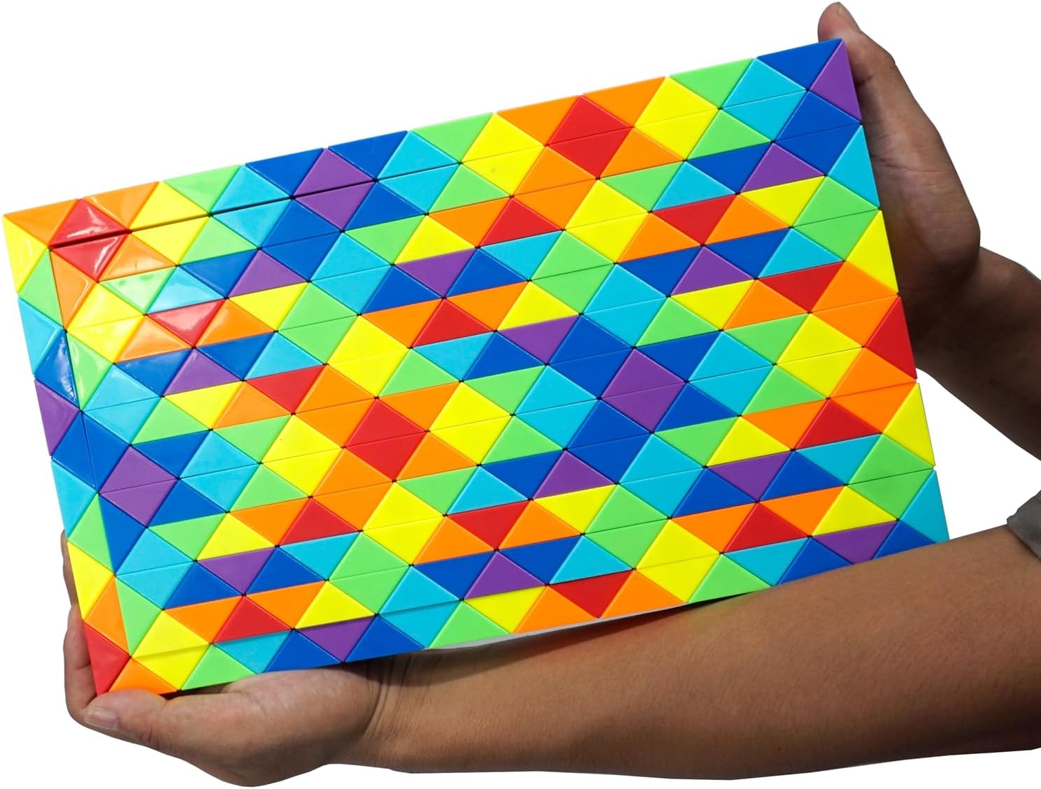 ZY-Wisdom Rompecabezas de cubo de serpiente mágica colorida, 240 cuñas, tamaño grande, juguetes de serpiente, regalos de fiesta para niños, adultos