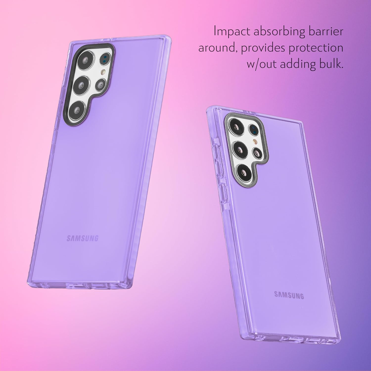 SteepLab Funda de barrera para Samsung Galaxy S23 Ultra (pantalla de 6.8 pulgadas), funda absorbente de impactos con protección completa contra