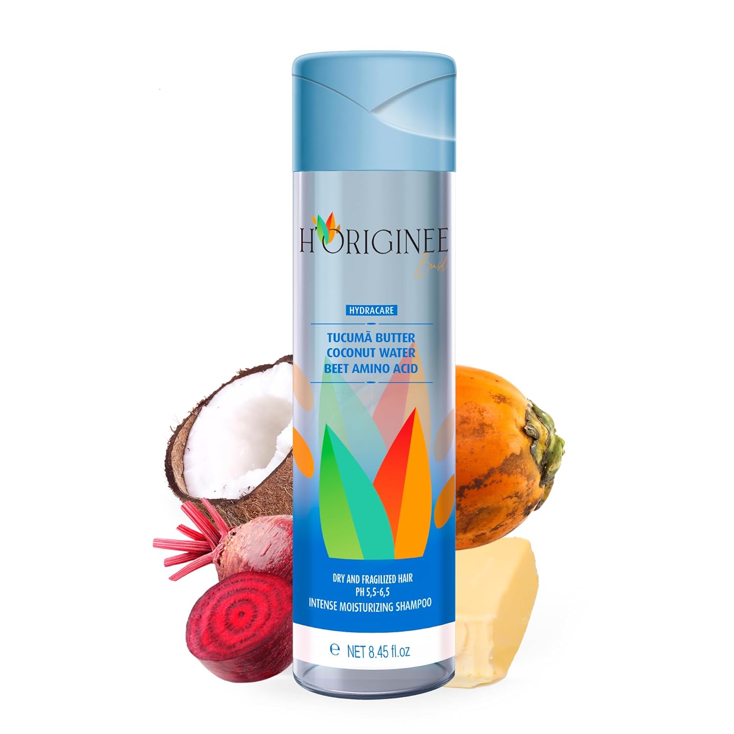 Hydracare Tucumã – Acondicionador de mantequilla – VEGANO – Hidratación, brillo y suavizado – Agua de coco y aminoácidos de remolacha – Libre de