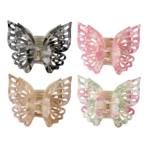 Pinzas para el cabello de mariposa de 4.3 pulgadas, pinzas de mariposa para mujer, pinzas para el cabello grueso, pinzas de pelo mate, pinzas de Pinzas para el cabello de mariposa de 4.3 pulgadas, pinzas de mariposa para mujer, pinzas para el cabello grueso, pinzas de pelo mate, pinzas de