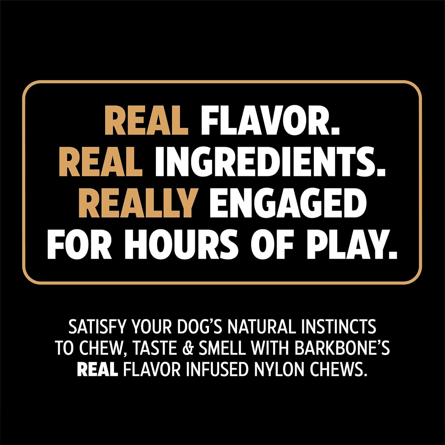 Pet Qwerks Flavorit BarkBone – Hueso de perro rellenable para masticadores moderados, sabor a mantequilla de maní, 5.5 pulgadas, fabricado en