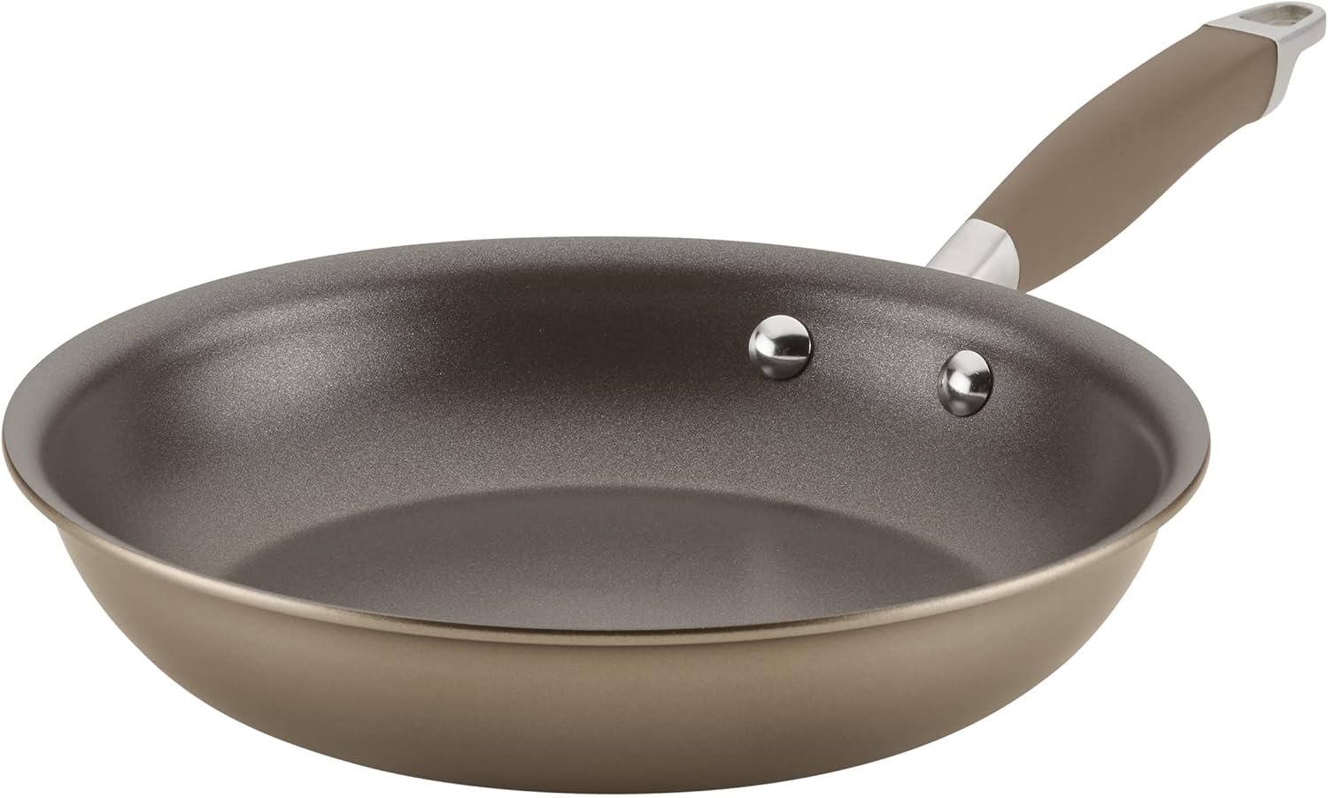 Anolon Advanced Home – Sartén antiadherente anodizada dura (10.25 pulgadas, bronce)