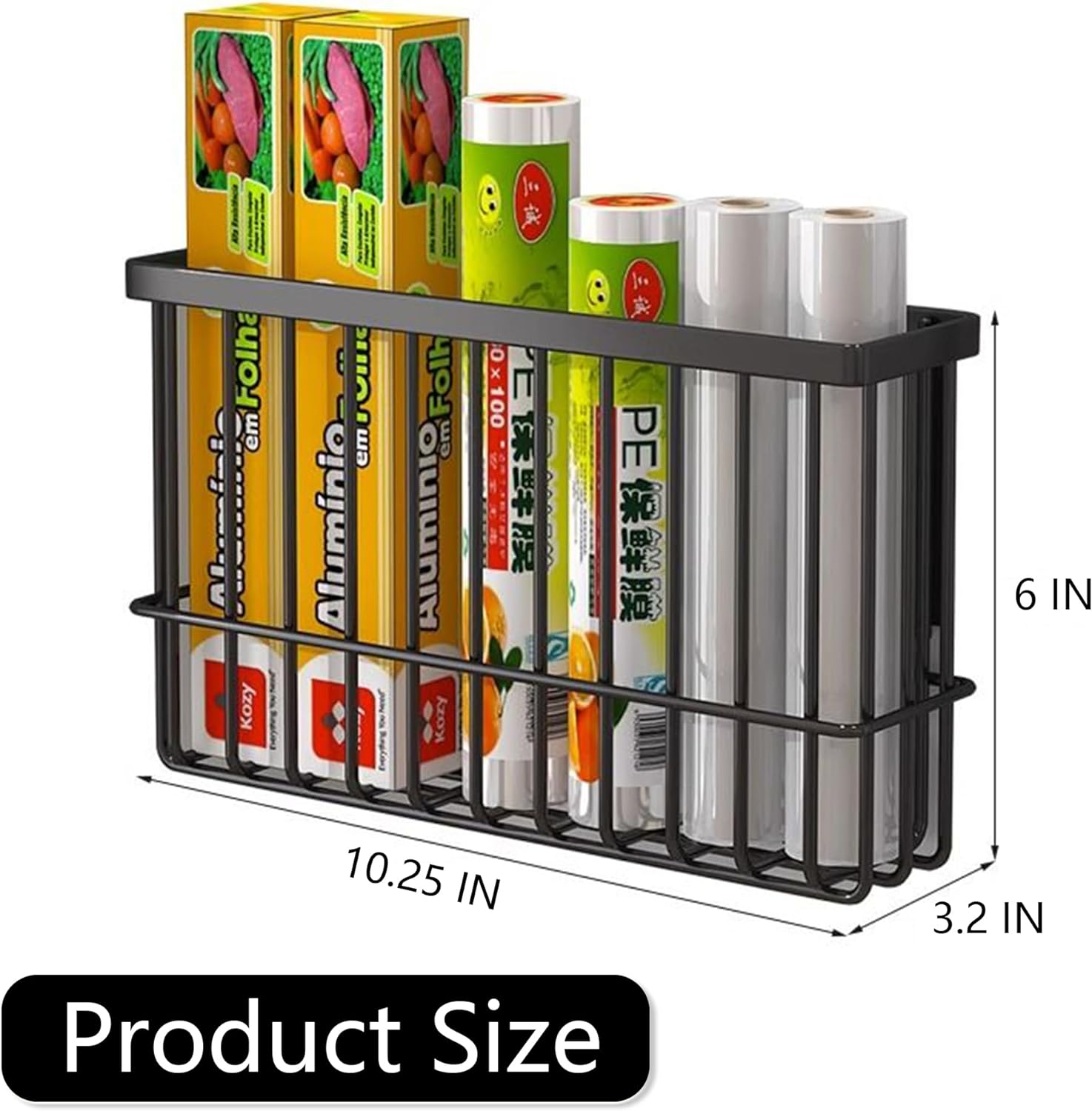 Organizador magnético para refrigerador, cesta magnética, organizador de cocina, organizador de almacenamiento de bolsa con cierre de cremallera de