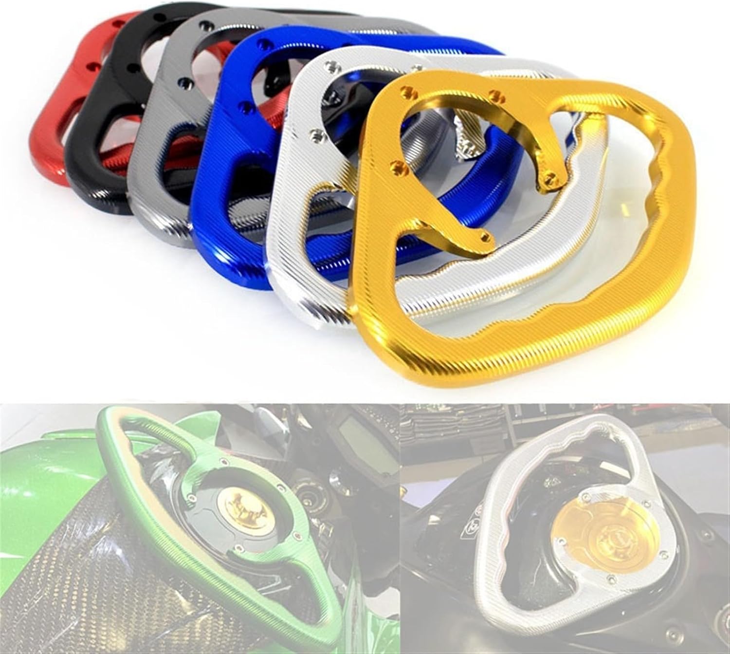 Motorcycle Passenger Handles for YAMAHA YZF R1 R6 FZ07 MT03 MT07 MT09 MT-25 MT-03 Motorcycle CNC Passenger Handgrips Hand Grip Tank Grab Bar Handles