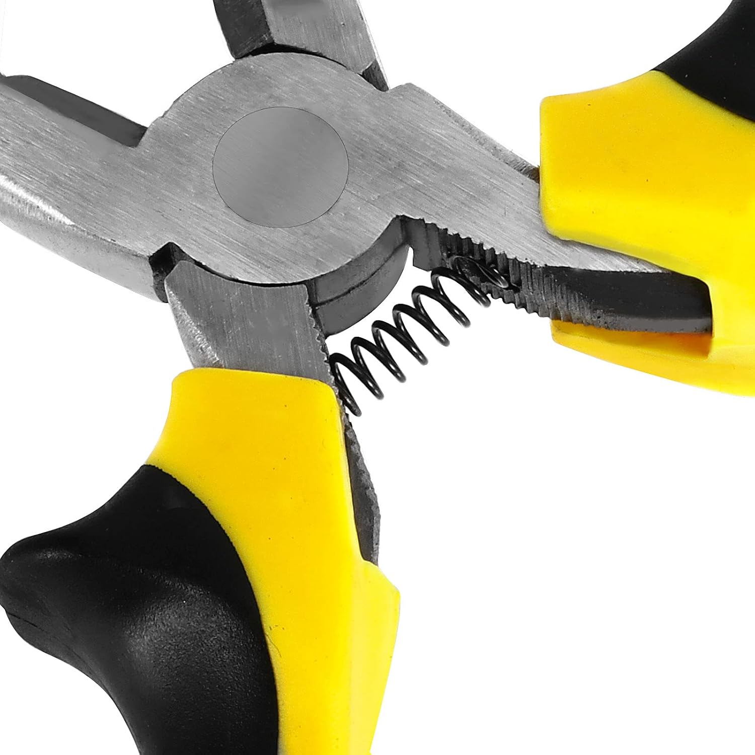 JOIKIT Paquete de 12 alicates profesionales de punta de aguja de 6 pulgadas con mango ergonómico de agarre antideslizante, alicates de punta larga