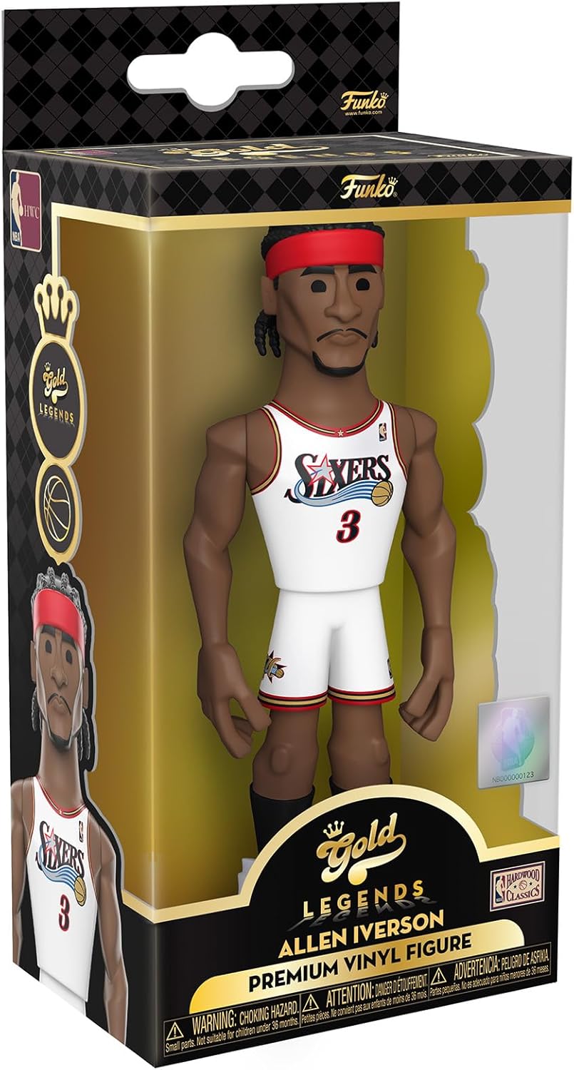 Funko Oro 5″ NBA Legends 76ers – Allen Iverson (los estilos pueden variar)