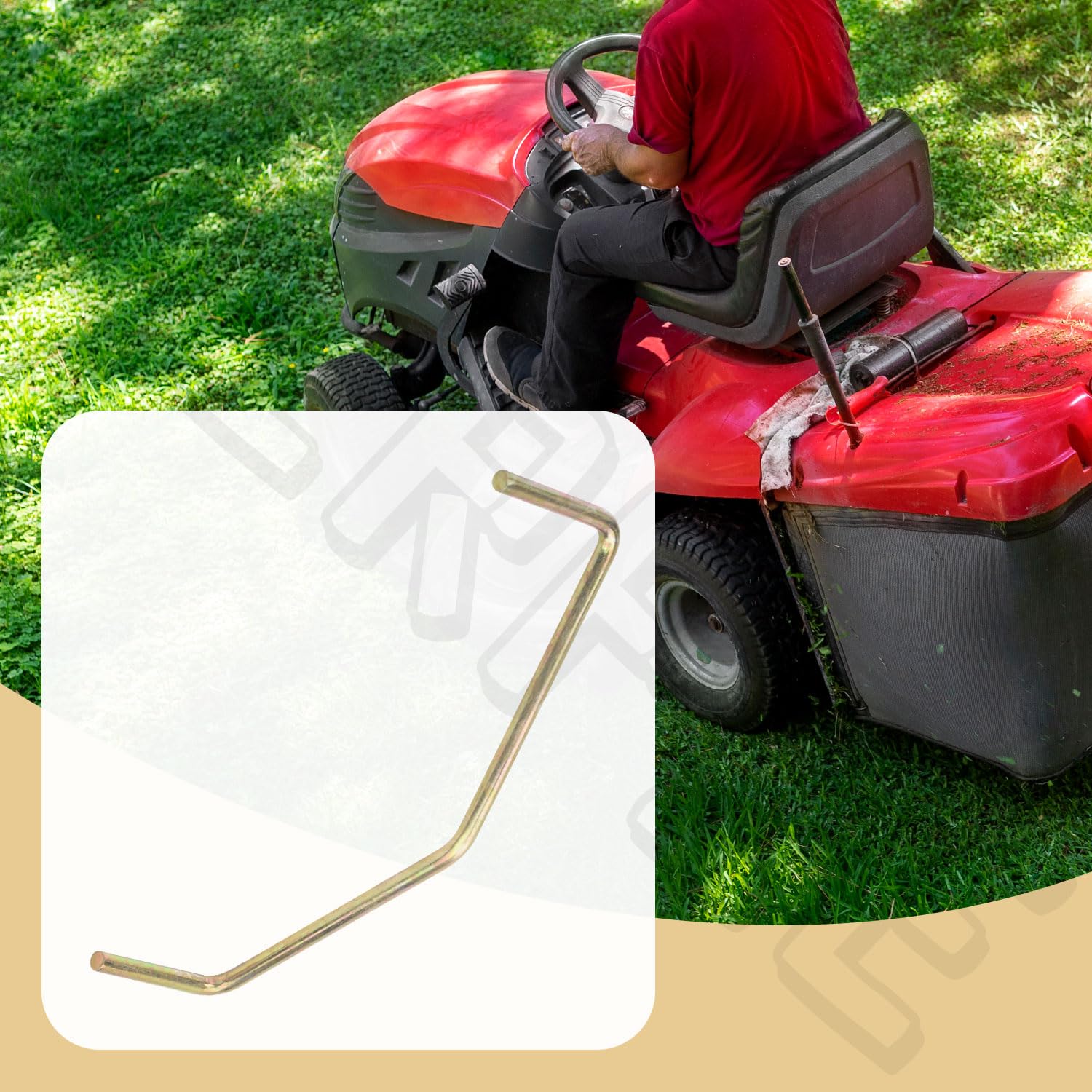 747-05011 – Barra de sujeción de cinturón para tractor de césped compatible con MTD Craftsman Troy-Bilt Lawn Tractor, compatible con modelos