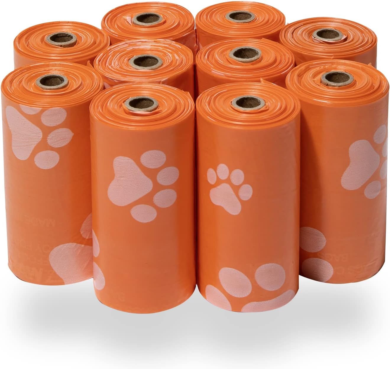 Best Pet Supplies – Bolsas para limpieza de excremento de perro, rollo de repuesto, uso en exteriores, a prueba de fugas y desgarros, plástico