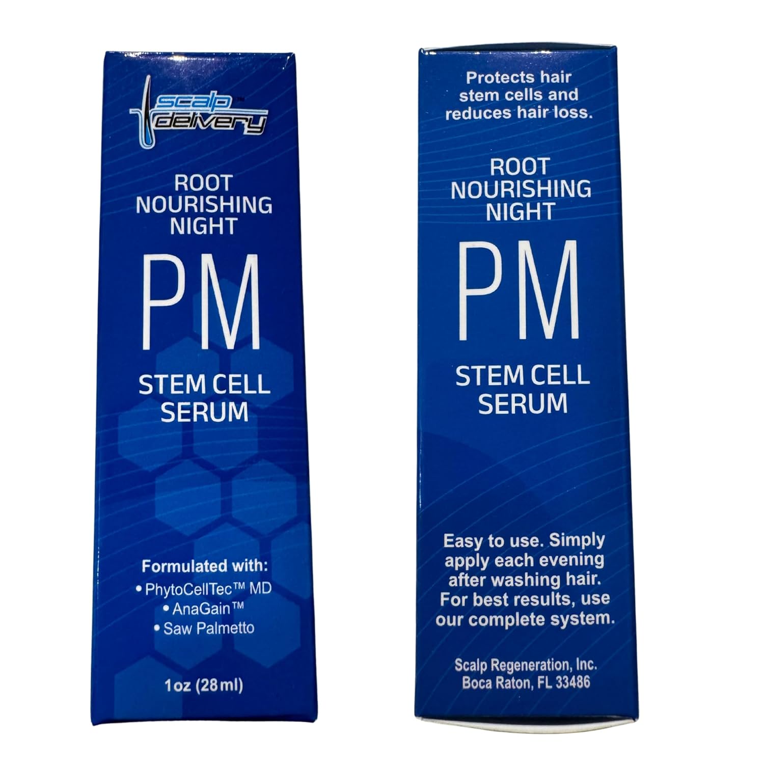 Suscripción al tratamiento del crecimiento del cabello con péptido AM PM y sueros de células madre, champú equilibrado con pH
