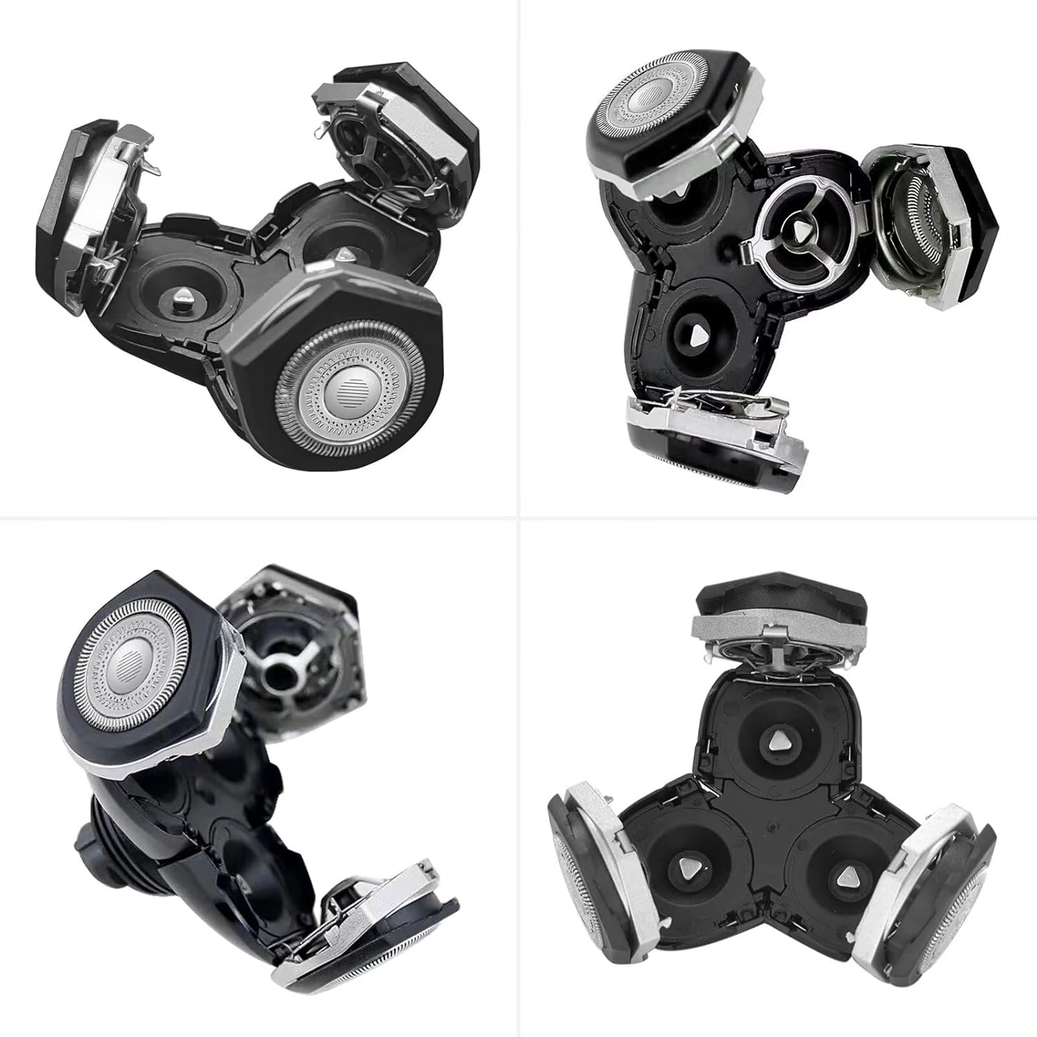Cabezal de repuesto para Philips Norelco RQ10 Arcitec Genérico Razor Unidad de Afeitar Triple Track Fabricado por gmz