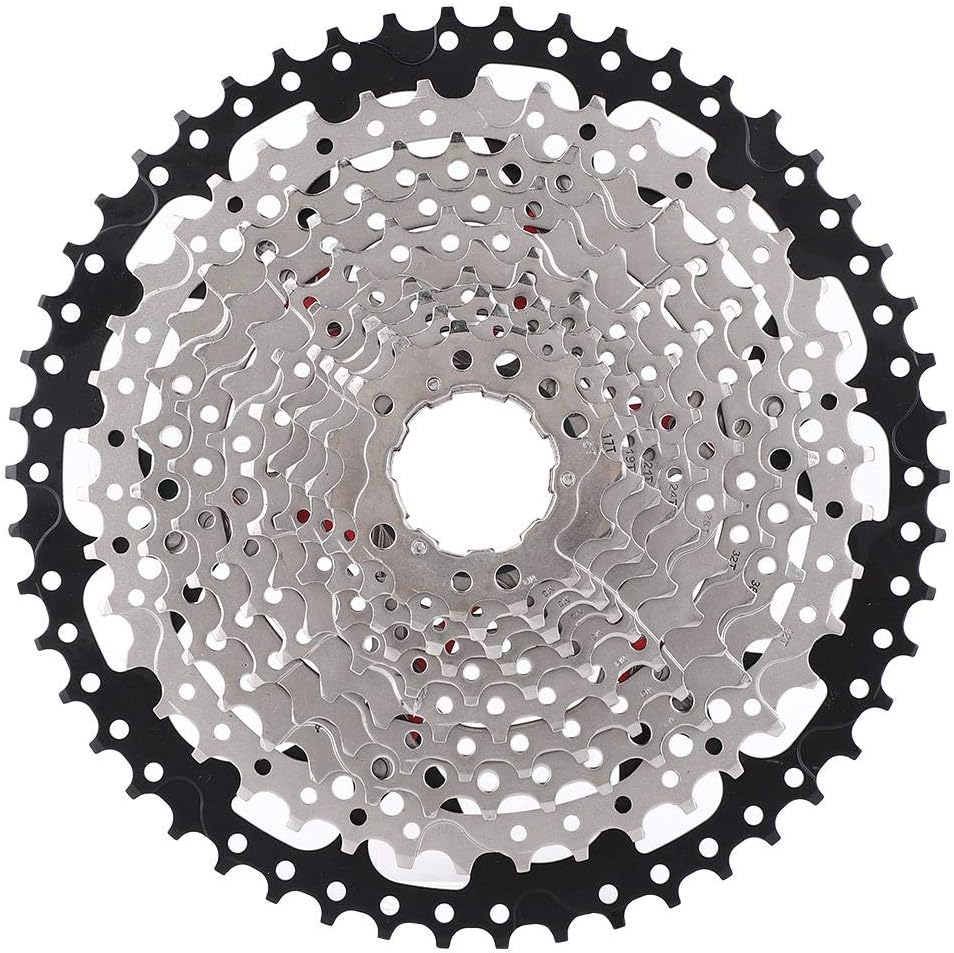 Alomejor Rueda libre 9101112 velocidad rueda libre bicicleta casete montaña ciclismo rueda libre casete piñón engranaje
