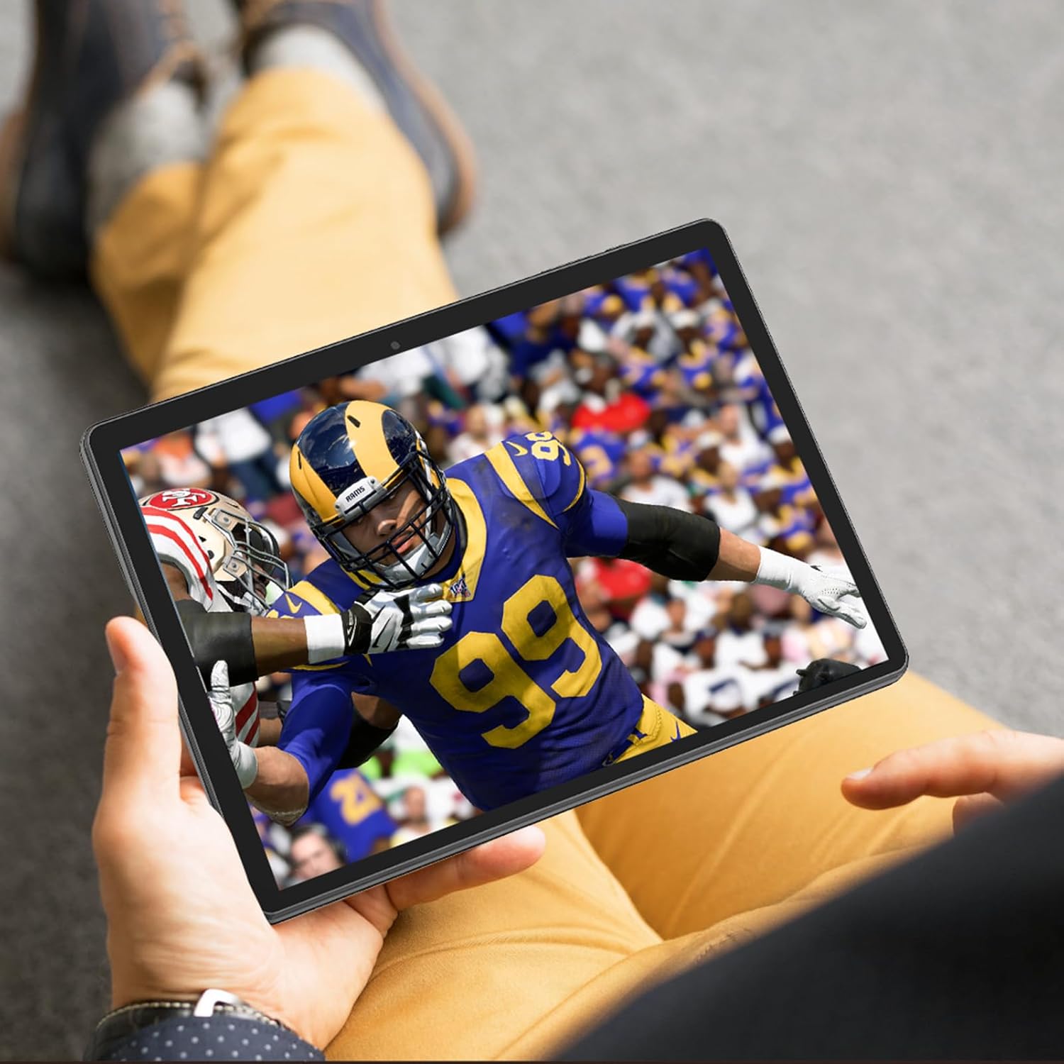 Tablet Android, tableta Android 12 de 10 pulgadas, 3 GB de RAM 64 GB ROM 512 GB Expand, batería de 8000 mAh, WiFi, Bluetooth, cámara dual, pantalla