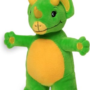 Dino-Buddies Lindo dinosaurio de peluche de juguete, Triceratops – Trey Dino-Buddies Lindo dinosaurio de peluche de juguete, Triceratops – Trey