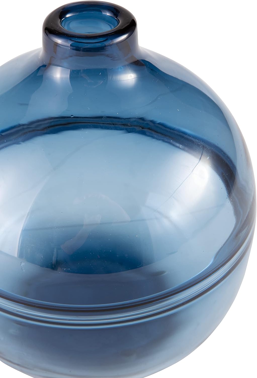 Signature Design by Ashley Lemmitt Modern – Jarrón de cristal, color azul