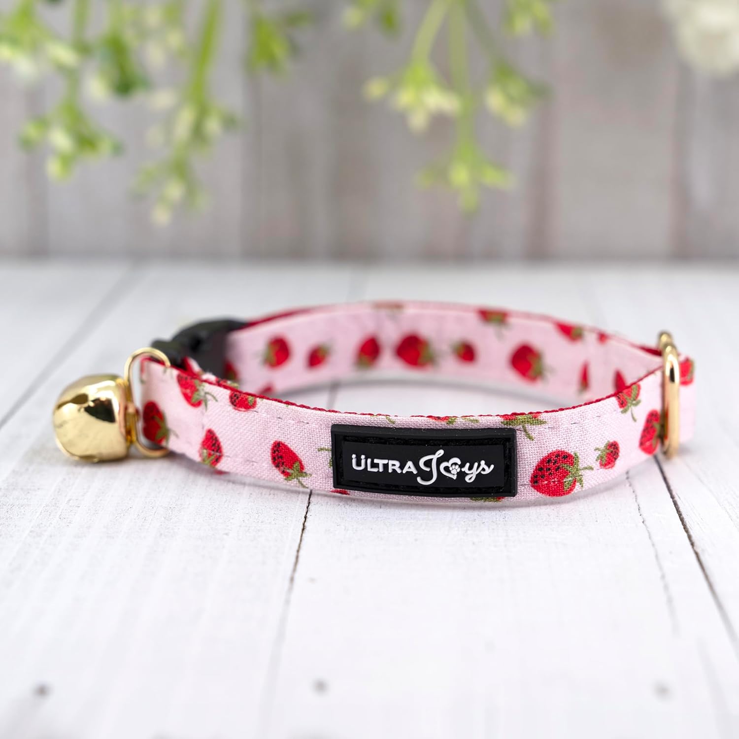 Ultra Joys Collar de gato con campanas  Breakaway para gatos, niños y niñas, collar de gatito con campana, collar para gatos  Collar para gatos