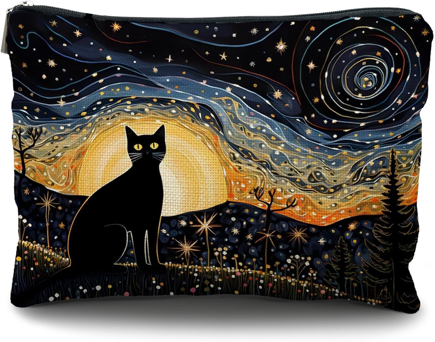 Bolsa de maquillaje de gatos, regalos para amantes de los gatos para mujeres, regalos de gatos, bolsa de cosméticos para gatos, regalos de gatos