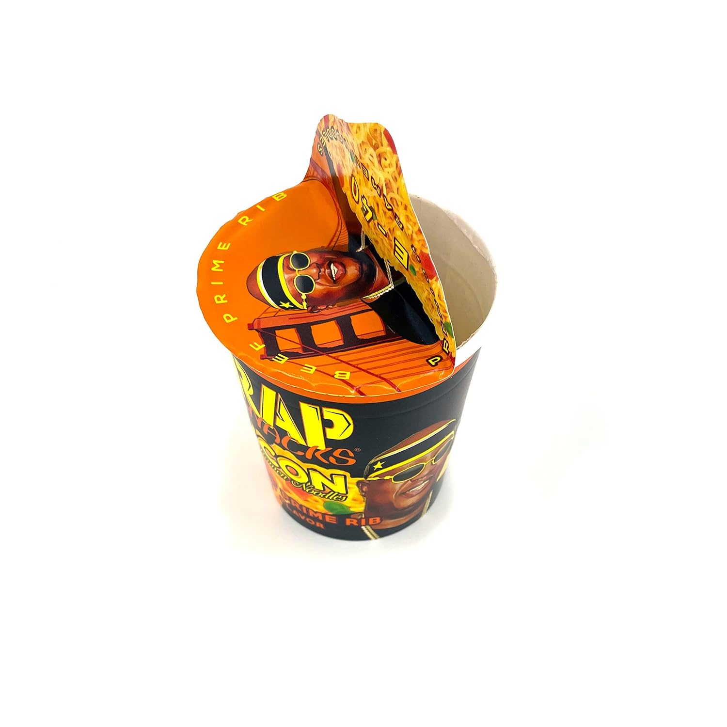 Rap Snacks Beef Prime Rib ICON – Fideos Ramen E-40-Pack de 12