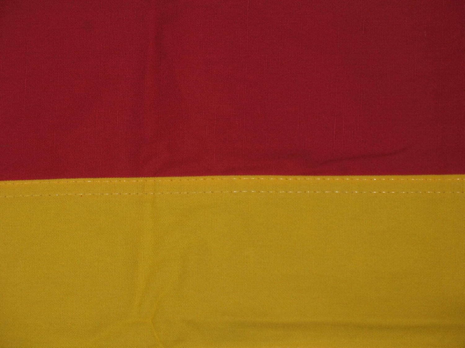 Bandera de Van Dorn bordada de alta calidad 3×5 100% algodón con ojales de 3 x 5 pies con 3 clips CIVIL