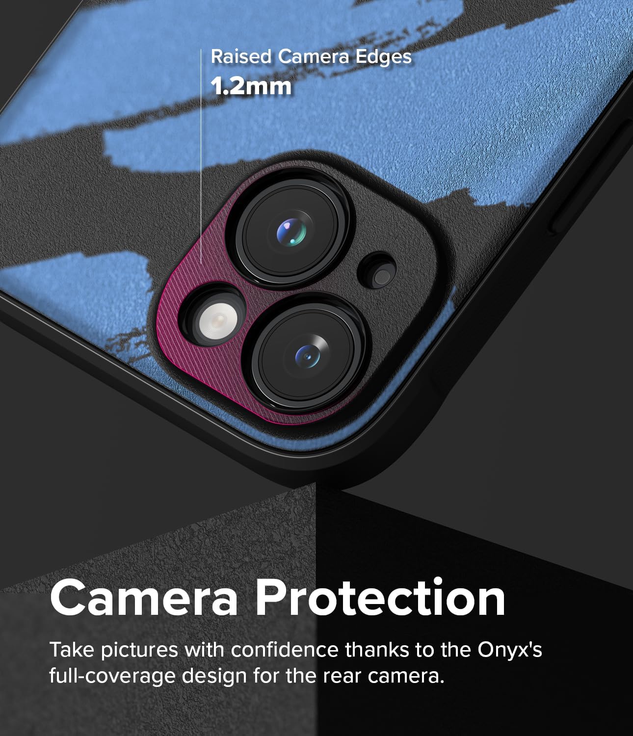 Ringke Onyx Se siente bien en la mano Funda compatible con iPhone 15, tecnología antihuellas, antideslizante, agarre mejorado, a prueba de manchas,
