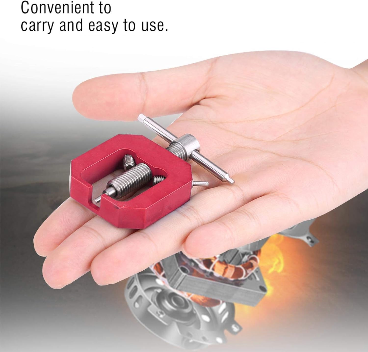 Removedor de engranajes de piñón, extractor de engranajes de motor a control remoto, accesorio profesional para automóvil, herramientas de