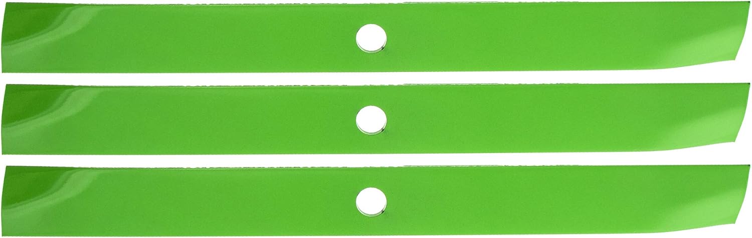 8TEN LawnRazor – Juego de cuchillas de cortacésped para John Deere Lesco 261 400 420 430 60 pulgadas cubierta AM35557 M112847 M48452 050350 (alta