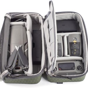 f-stop Funda acolchada grande para drones, protección de transporte resistente a la intemperie para drones compactos DJI Air, Mavic, Mini, Autel EVO f-stop Funda acolchada grande para drones, protección de transporte resistente a la intemperie para drones compactos DJI Air, Mavic, Mini, Autel EVO