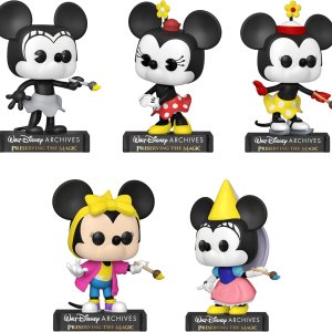 Funko Pop! Minnie Disney Archives Set de 5 – Princesa Minnie (1938), Minnie (2013), On Ice (1935), Plane Crazy (1928) y Totally Minnie (1988) Funko Pop! Minnie Disney Archives Set de 5 – Princesa Minnie (1938), Minnie (2013), On Ice (1935), Plane Crazy (1928) y Totally Minnie (1988)