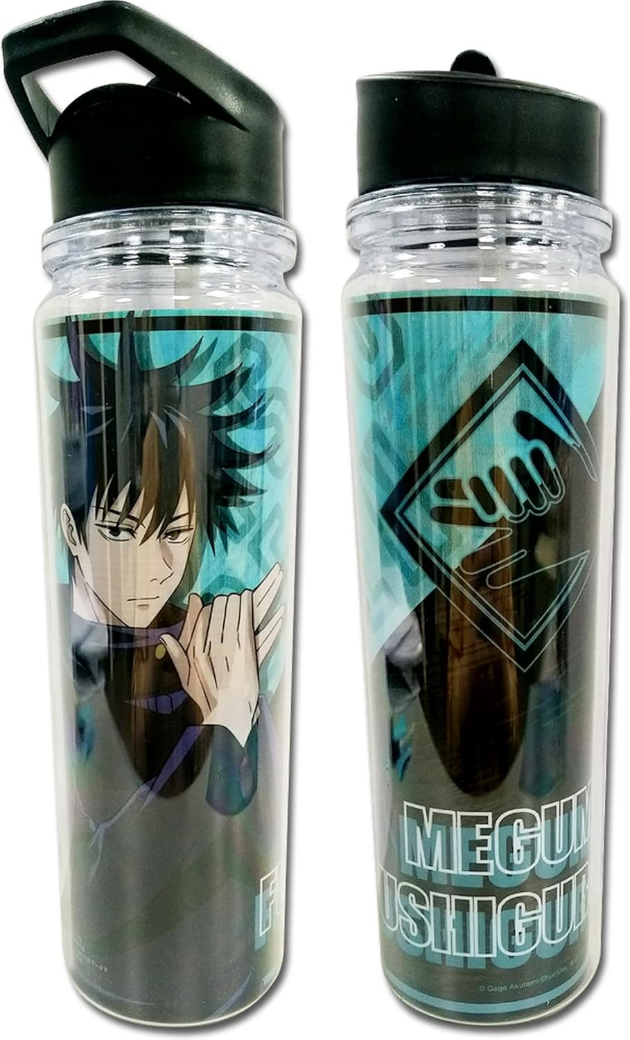 Great Eastern Entertainment Jujutsu Kaisen – Botella de agua de doble pared Megumi Fushiguro