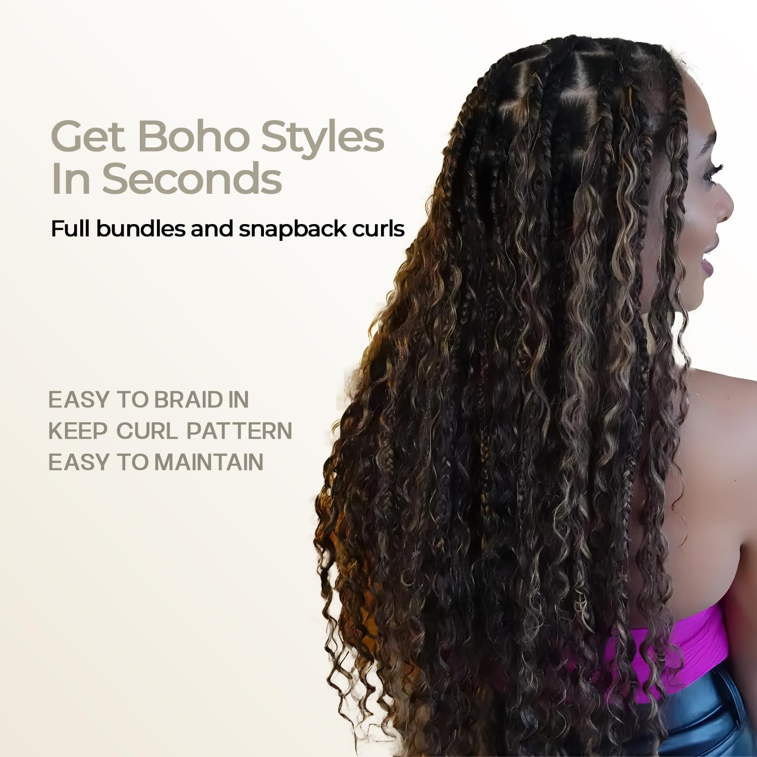 Extensiones de cabello humano micro trenzado a granel para micro trenzas, sin trama, 20 pulgadas (3.53 onzas (paquete de 2 paquetes), extensiones de